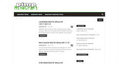 Desktop Screenshot of pimpminecraft.com